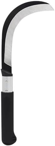 Zenpot K310 - 9 Inch Carbon Steel Sickle withPremium Comfort Grip