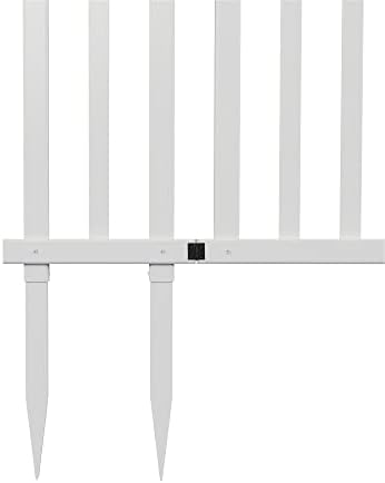 35ft H x 5ft W Vinyl Picket Fence Gate Kit with 1 Gate