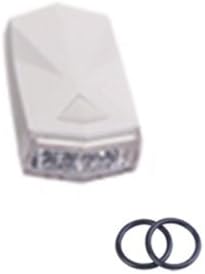 Bright Ideas 4 LED Bike Headlight White Casing
