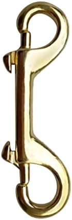 BESSTUUPDouble Ended Brass Bolt Clip for Diving Gear