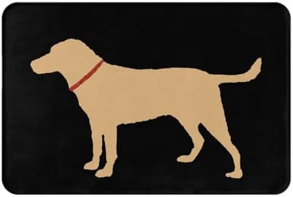 Yellow Labrador Retriever Carpet Welcome Doormat