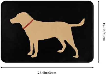 Yellow Labrador Retriever Carpet Welcome Doormat