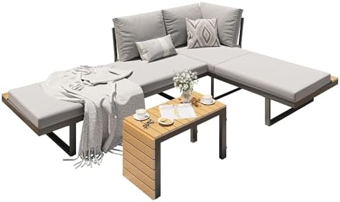Stylish 4-Piece Patio Furniture