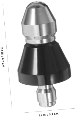High-Pressure Washer Nozzle for Drain Cleaning