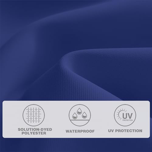 9FT Navy patio umbrella with Push-Button Tilt and Crank