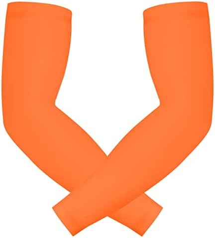HDE Arm Compression Sleeves for Kids basketball - moisture wicking anti-slip