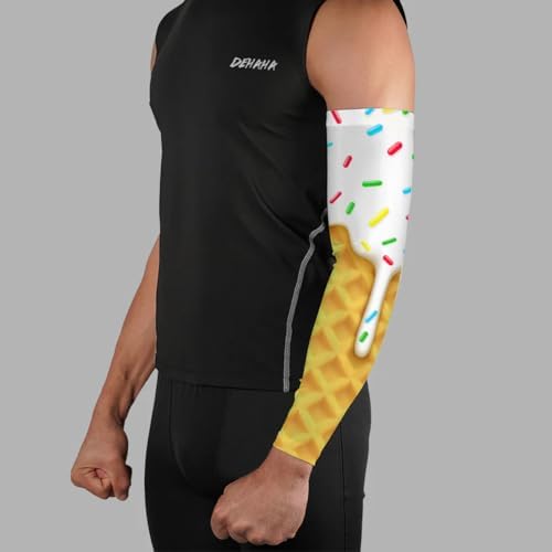 DEHAHA Ice Cream UV Sun Protection Arm Sleeves Single