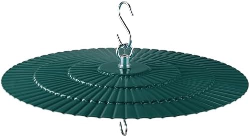 Eyrosa 112-inch Metal Feeder Rain Guard 2-Pack