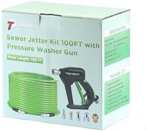 Efficient SewerJet Kit for Pressure Washer