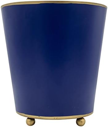 Jayes Studio Mattie Navy Blue Cachepot Planter 4