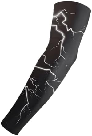 Pro Fire Lightning UV Protection Arm Sleeves Men Women Youth
