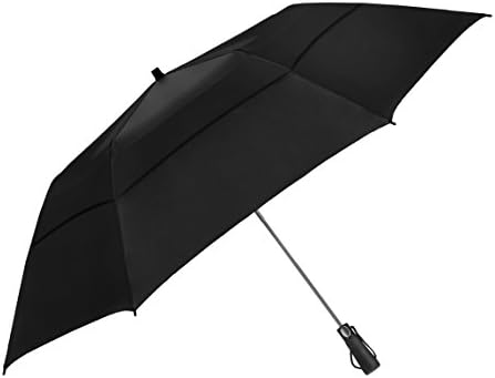 EEZ-Y Golf Umbrella Windproof Double Canopy Lightweight Compact for Travel