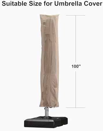 Indoor or Outdoor Cantilever Umbrella Cover