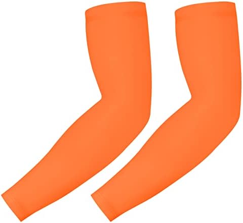 HDE Arm Compression Sleeves for Kids basketball - moisture wicking anti-slip