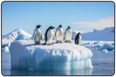 Antarctic Penguin Flannel Mat