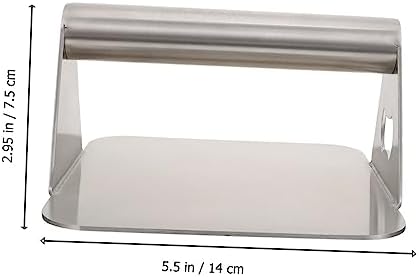 Toddmomy 1pc Cake Press Smasher for Burgers and Waffles