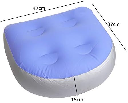 Spa Massage Cushion with Suction Cups and Adjustable Support