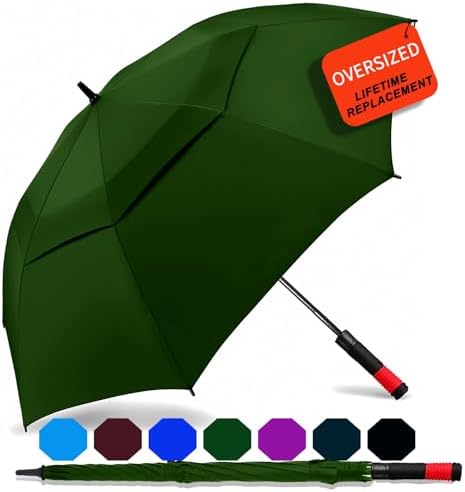 Sturdy Pro-Grade Golf Umbrella for Men Women