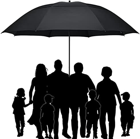 G4Free 80 Inch Oversize Golf Umbrella Double Canopy Windproof