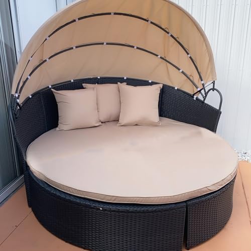 Oslimea Outdoor Daybed Cushion Cover Replacement