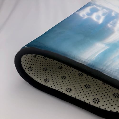 Antarctic Penguin Flannel Mat