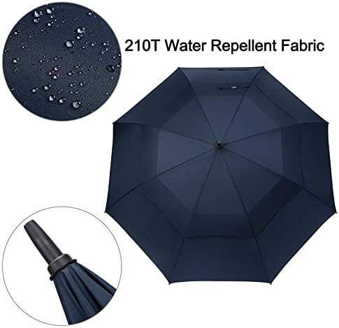 G4Free 72-Inch Giant Golf Umbrella - Durable Windproof with Auto-Open Function