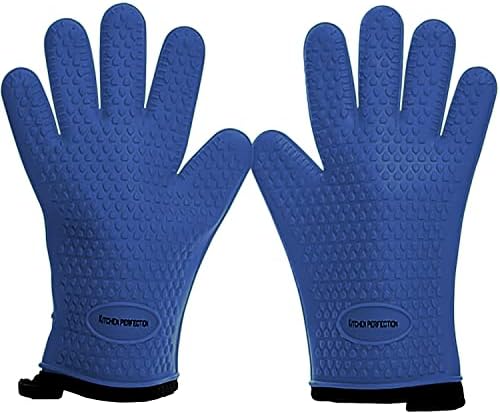KITCHEN PERFECTopup Silicone Smoker Gloves Heat-Resistant Set