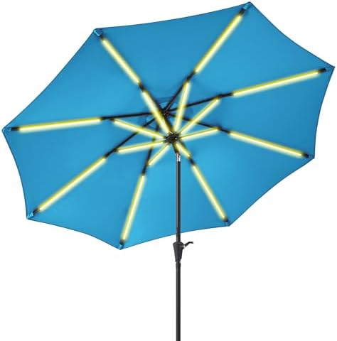 PeakVonder 10 FT Outdoor Umbrella