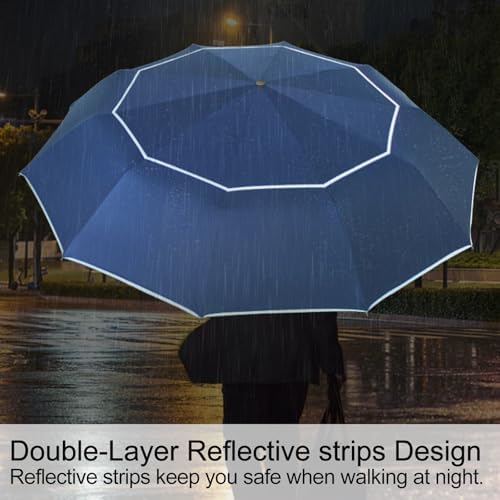 Satol Extra Large Golf Umbrella Yourcompact companion for Rain Sun