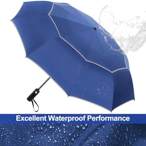 Satol Extra Large Golf Umbrella Yourcompact companion for Rain Sun