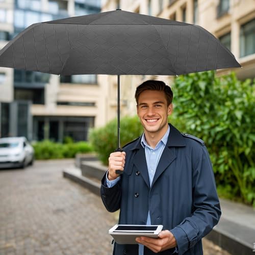 Satol Large Golf Umbrella 46 54 62 Inch Windproof Automatic Open Close