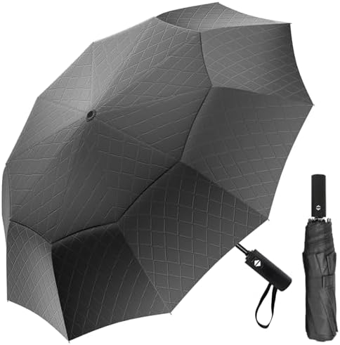 Satol Large Golf Umbrella 46 54 62 Inch Windproof Automatic Open Close