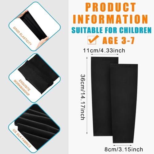 Xuhal Protect Your Arms with Kids Basketball Secure Compression Sleeve UV Sun Protection