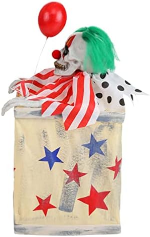 Secure Durable Battery-Operated Clowns for All Weather Use