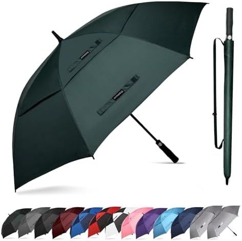 Trenovo Golf Umbrella Lightweight Double Canopy