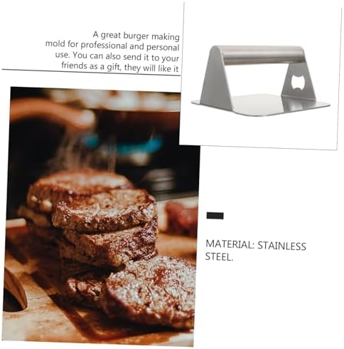 YARNOW 1pc Cake Press Burger Press Stainless Steel Tool