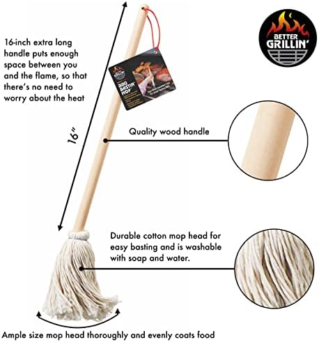 Better Grillin Scrubbing Stones and BBQ Mops Combo Pack
