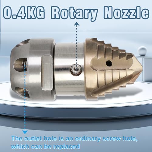 Anrain 38 NPT Sewer Jetter Nozzle with 2-Year Warranty
