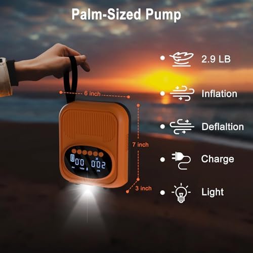 Mojimdo 20PSI Electric Paddle Board Pump