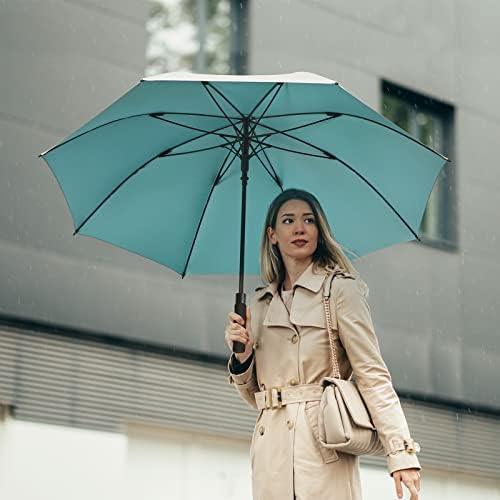 G4Free Golf Umbrella UPF 50 Protection Windproof Automatic Open Stick