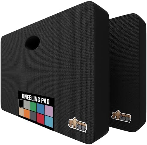 GORILLA GRIP Durable 175x11 Kneeling Pad - Shock-Absorbing Water-Resistant