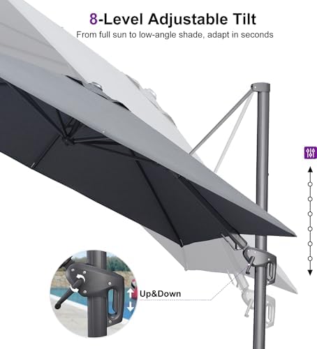 orpellona swivel patio umbrella
