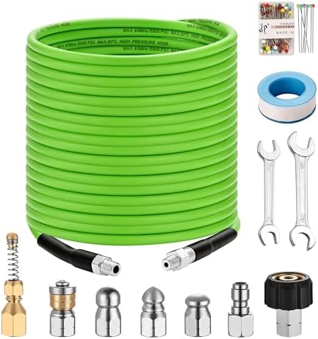 Balabulala Sewer Jetter Kit for Pressure Washer