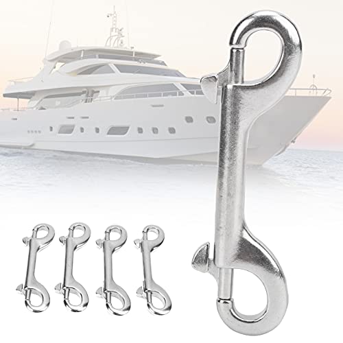 Sturdy 316 Stainless Steel Double-Ended Snap Hook