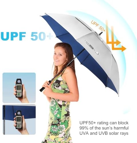 68 Arc Golf Umbrella UPF50 Protection