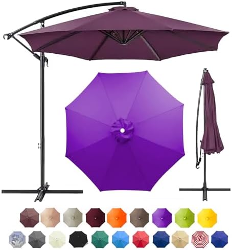 10FT 8 ribs patio umbrella canopy refresh your look