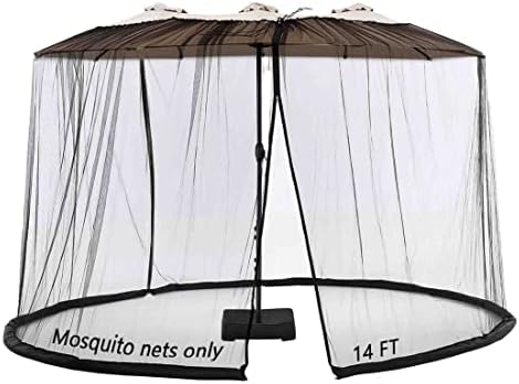 14FT Outdoor Umbrella Net for patio
