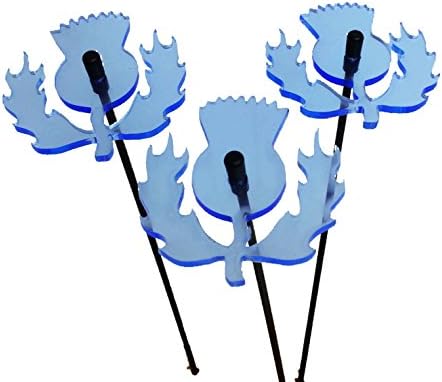Sun Catcher Garden Decor-Scottish Thistle Garden Stakes