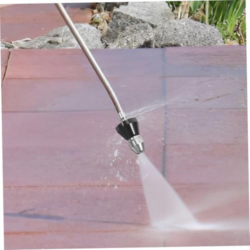 High-Pressure Washer Nozzle for Drain Cleaning