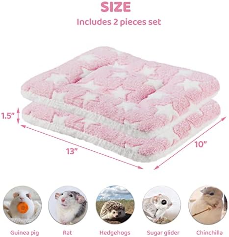 Amakunft 2-Piece Guinea Pig Bed Mat